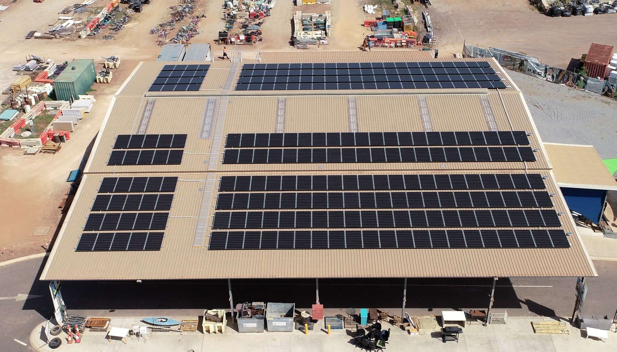 Shoal Bay Waste Facility has gone solar City of Darwin Darwin